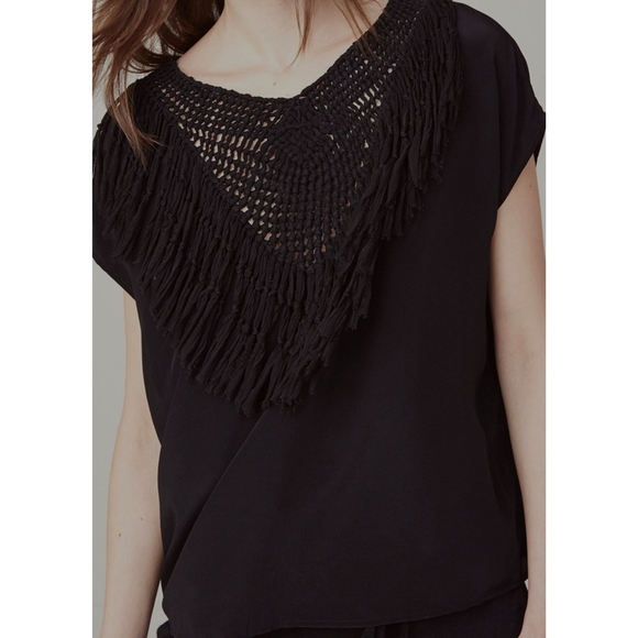 Ulla Johnson Tops - Ulla Johnson Uma Macrame Blouse Size 6